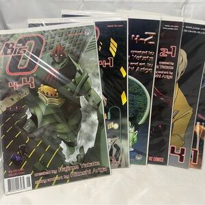 THE BIG O 1,4 + 2-1 + 4-1,4-2,4-4 (2002) Viz Comics 6 Book Collection!!!